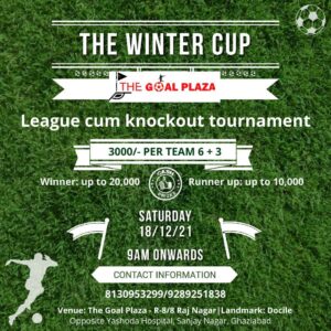 THE WINTER CUP FOOTBALL TOURNAMENT